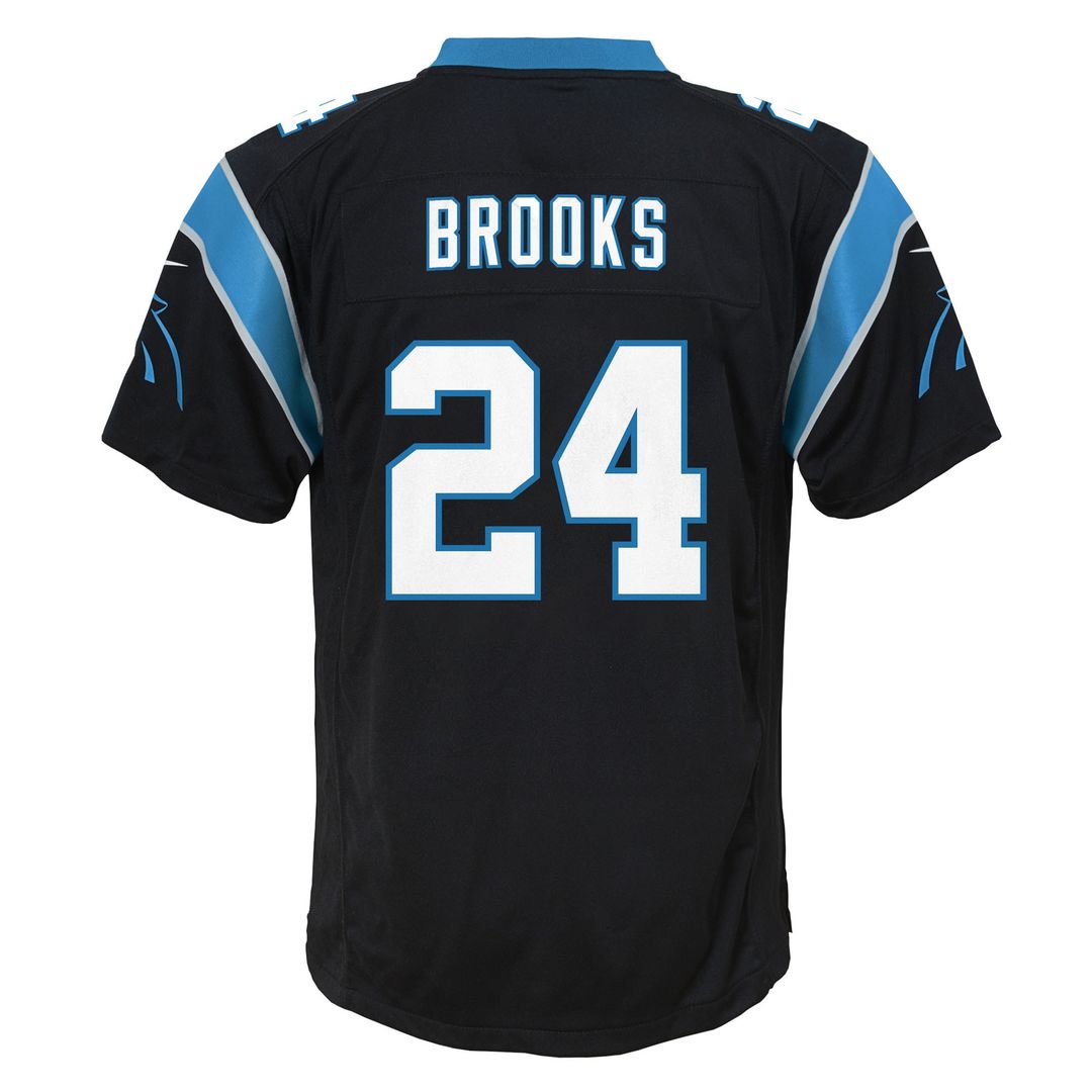 Jonathon Brooks Carolina Panthers Nike Youth Game Official Jersey - Blue