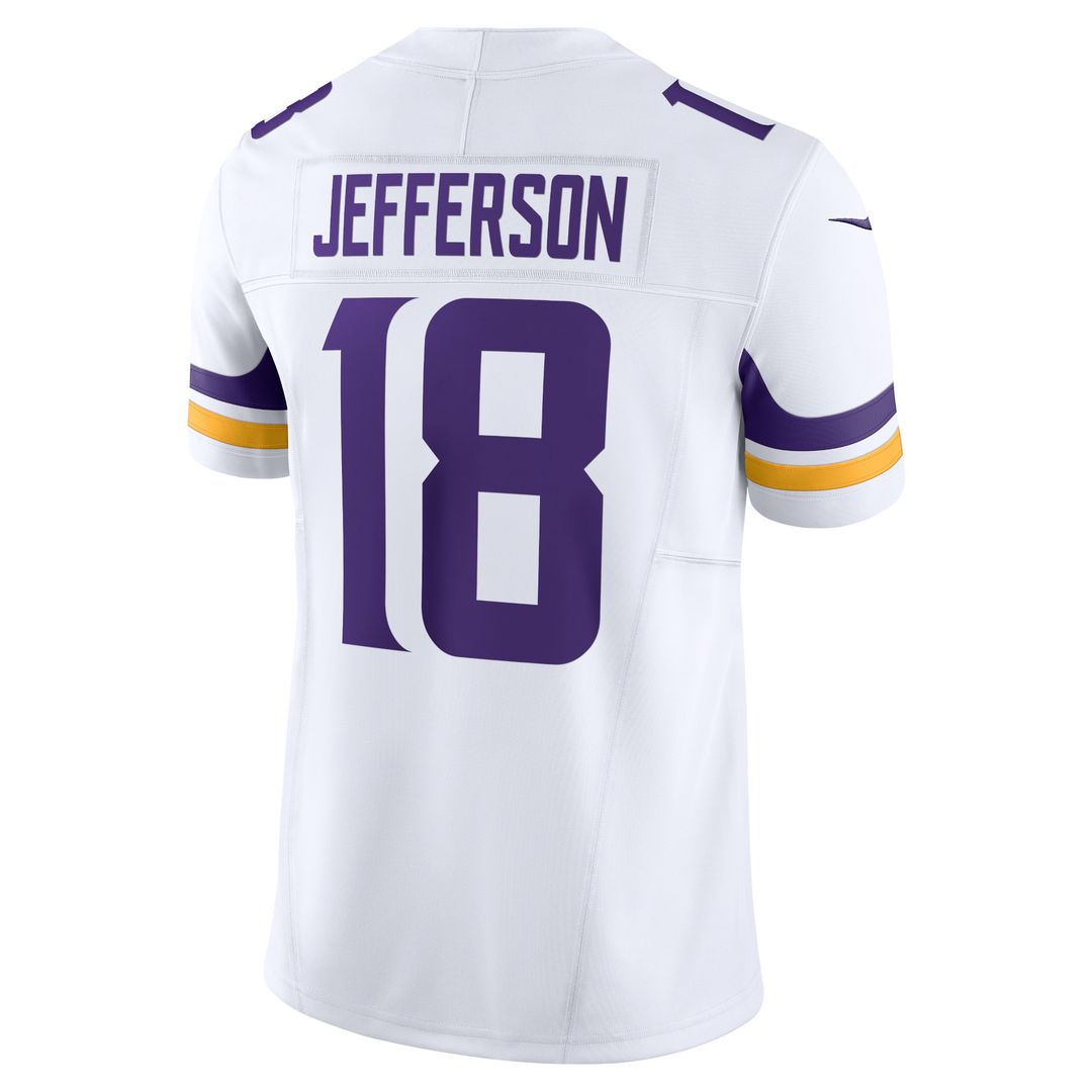 Justin Jefferson Minnesota Vikings Nike Vapor F.U.S.E. Limited Official Jersey - Purple