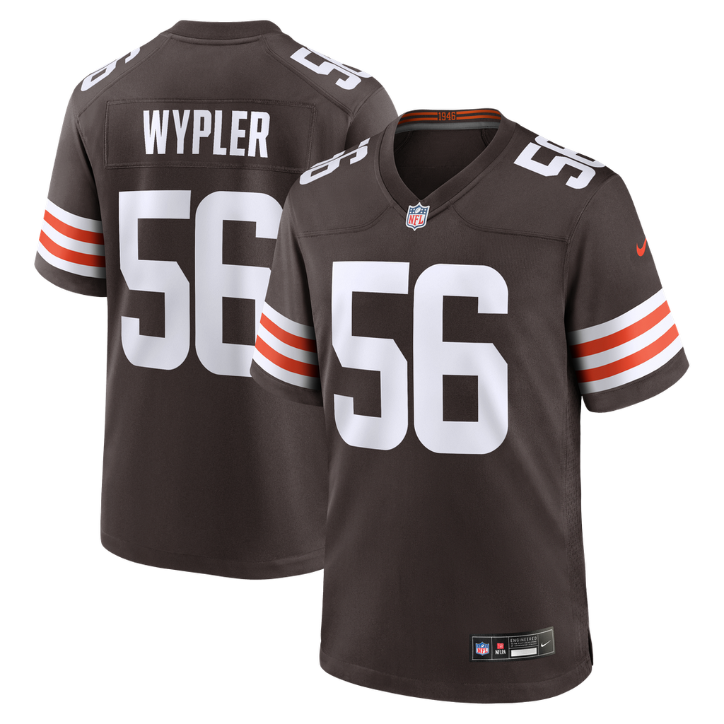 Luke Wypler Cleveland Browns Nike Team Game Official Jersey -  Brown