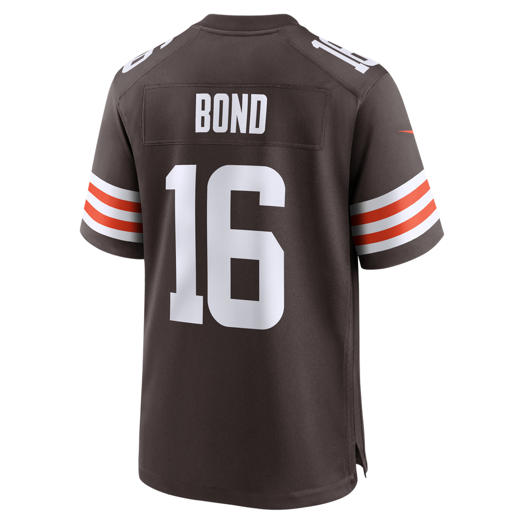 Isaiah Bond Cleveland Browns Nike Team Game Official Jersey -  Brown