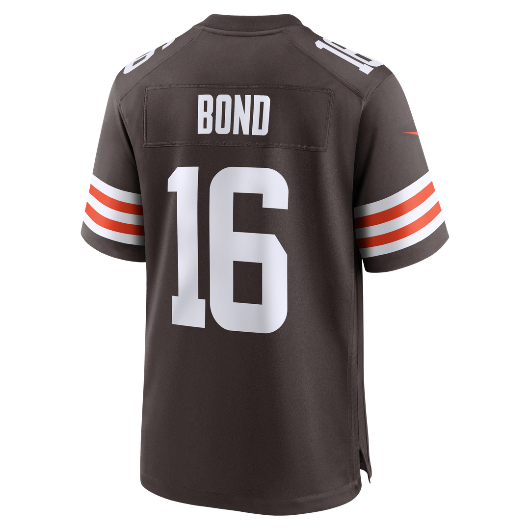Isaiah Bond Cleveland Browns Nike Team Game Official Jersey -  Brown