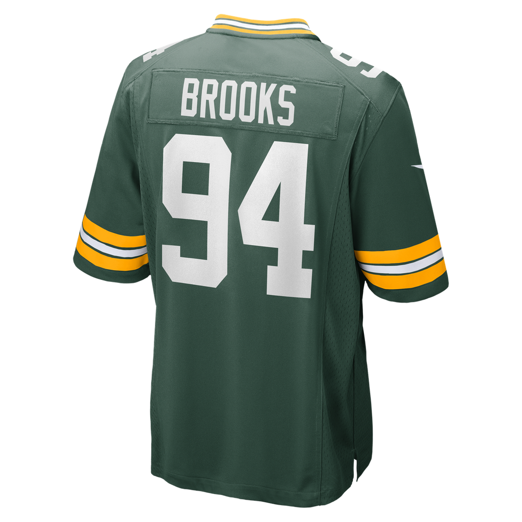 Karl Brooks Green Bay Packers Nike  Game Official Jersey -  Green