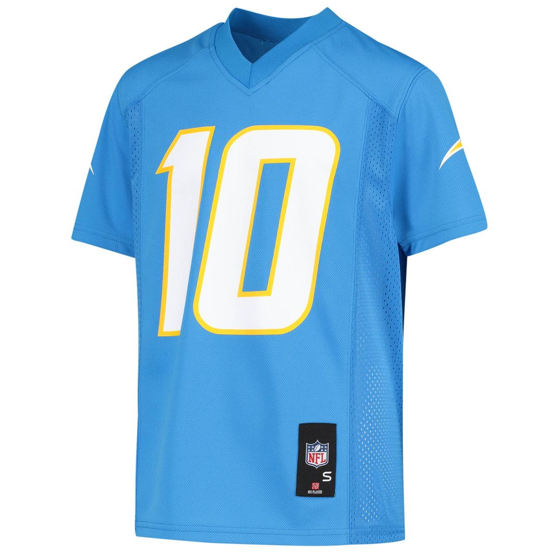 Justin Herbert Los Angeles Chargers Youth Player Replica Jersey - Powder Blue