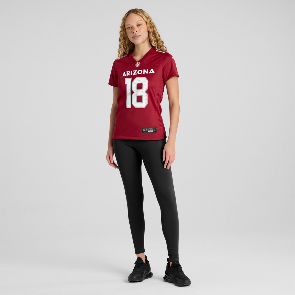 Marvin Harrison Jr. Arizona Cardinals Nike Women's  Player Game Official Jersey - Cardinal