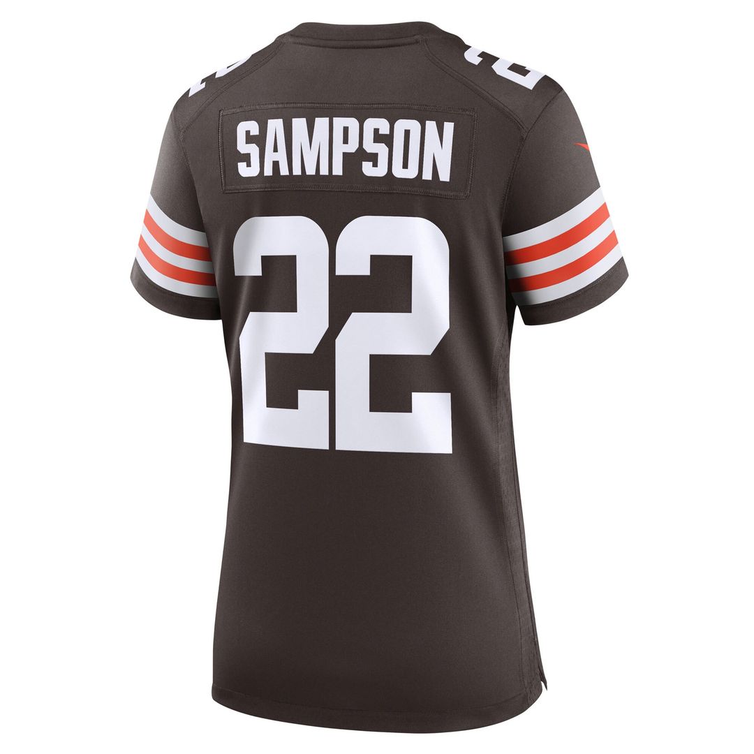 Dylan Sampson Cleveland Browns Nike Women's Team Game Official Jersey -  Brown