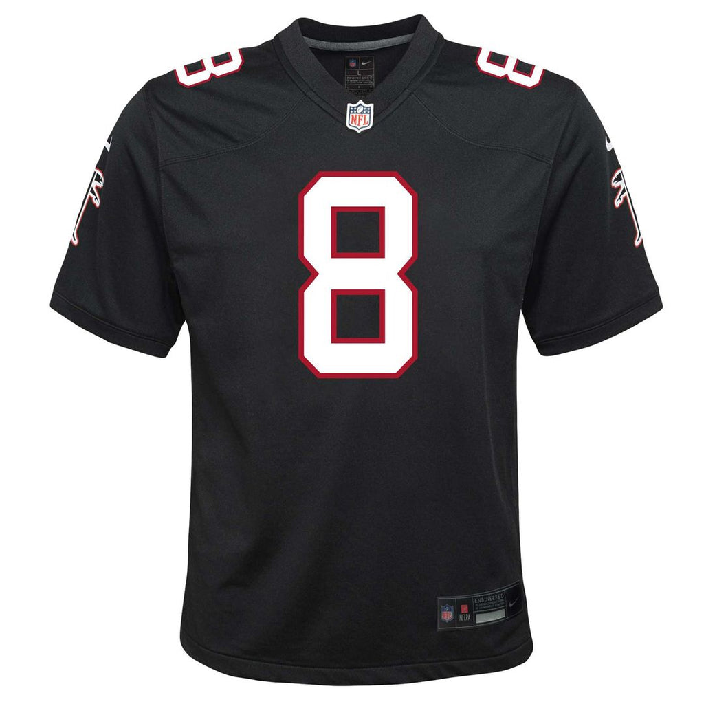 Kyle Pitts Sr. Atlanta Falcons Nike Youth Game Official Jersey - Black