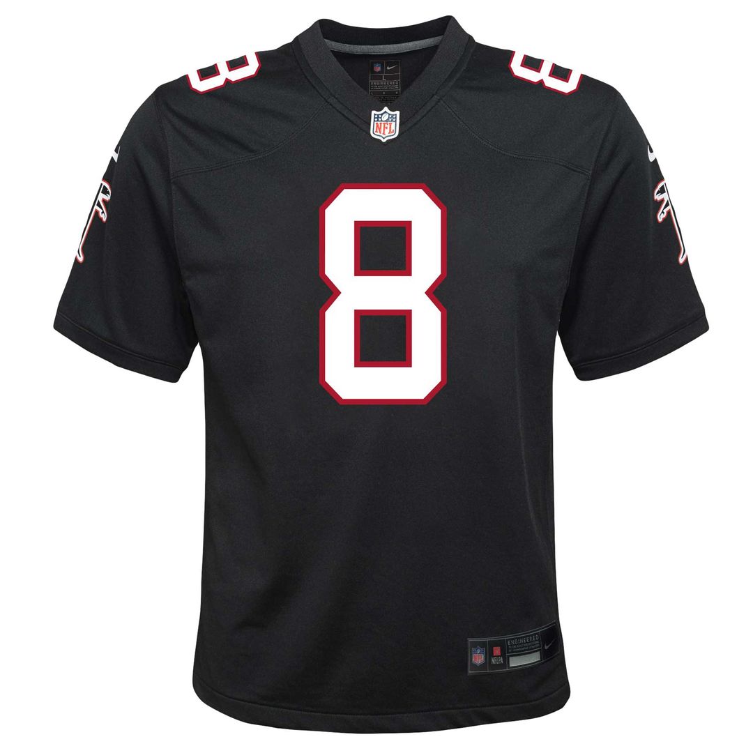 Kyle Pitts Sr. Atlanta Falcons Nike Youth Game Official Jersey - Black