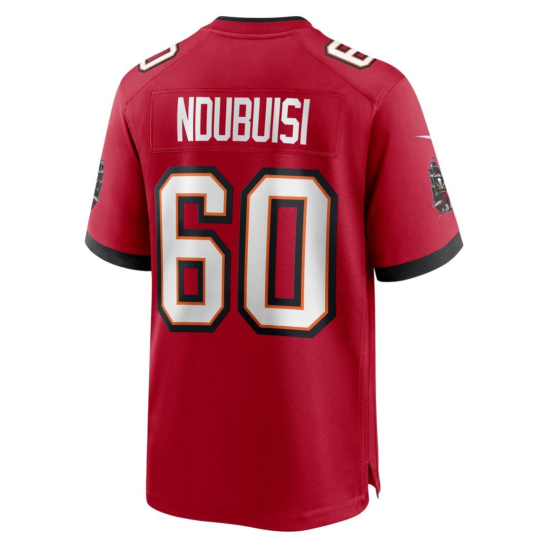 Haggai Ndubuisi Tampa Bay Buccaneers Nike Team Game Official Jersey - Red