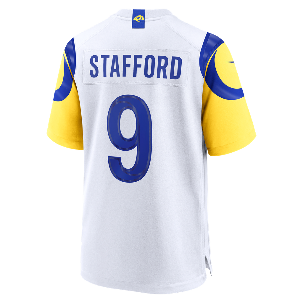 Matthew Stafford Los Angeles Rams Nike White Game Player Official Jersey - White
