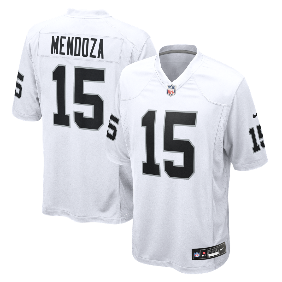Fernando Mendoza Las Vegas Raiders Nike 2026 NFL Draft First Round Pick No. 1 Team Game Official Jersey - Black