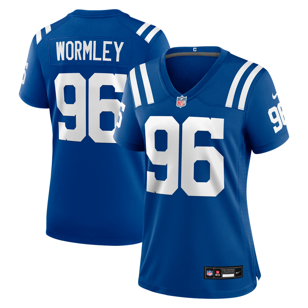 Chris Wormley Indianapolis Colts Nike Women's Team Game Jersey - Royal