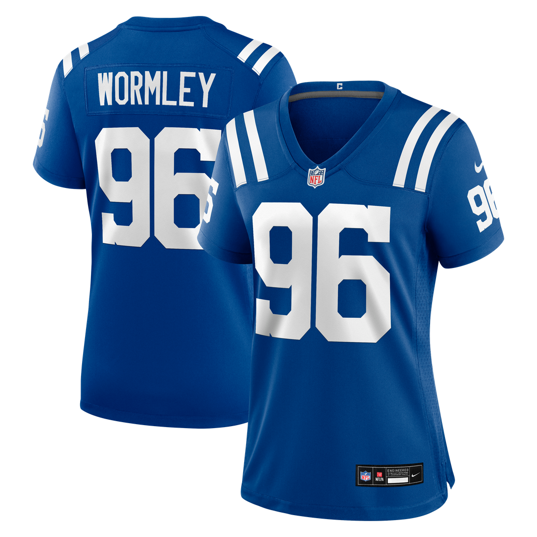 Chris Wormley Indianapolis Colts Nike Women's Team Game Jersey - Royal