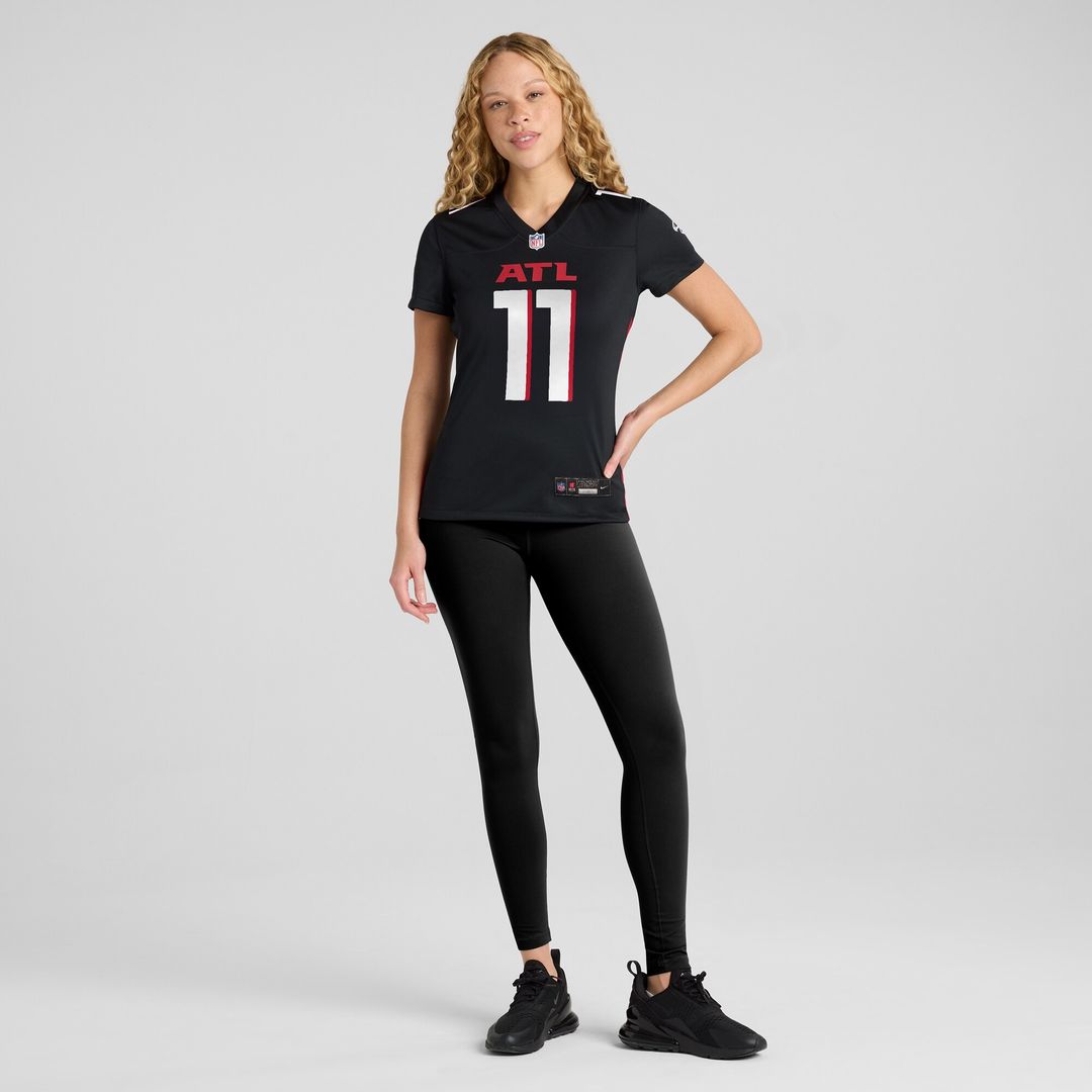 Jalon Walker Atlanta Falcons Nike Women's Team Game Official Jersey -  Black