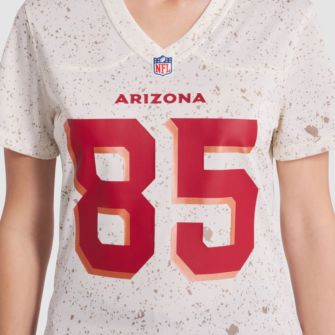 Trey McBride Arizona Cardinals Nike Women's 2025 Rivalries Collection Game Official Jersey - Natural