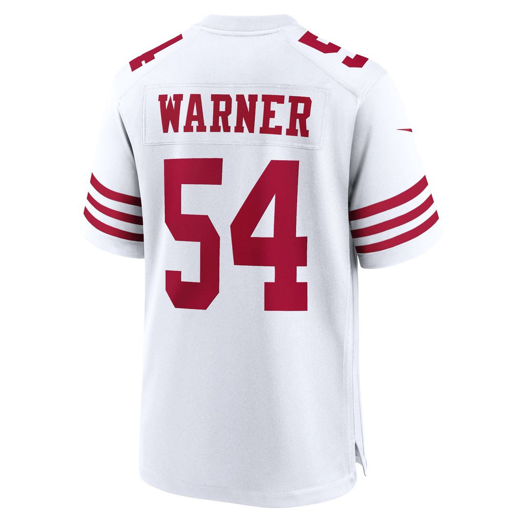 Fred Warner San Francisco 49ers Nike Team Game Player Official Jersey - White