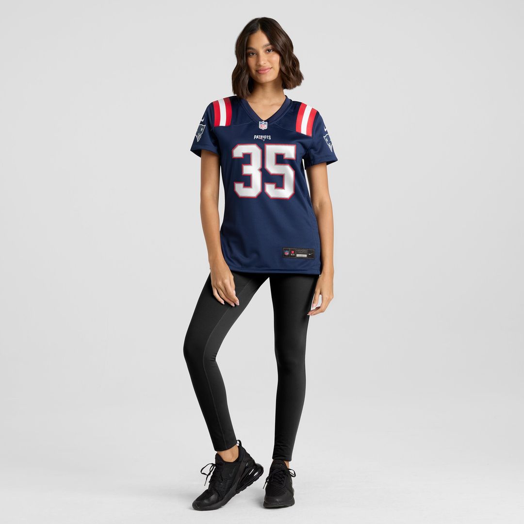Jim Nance New England Patriots Nike Women's Retired Player Jersey - Navy