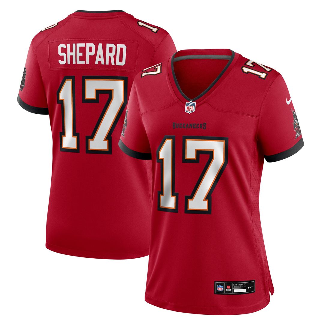 Sterling Shepard Tampa Bay Buccaneers Nike Women's Team Game Official Jersey -  Red