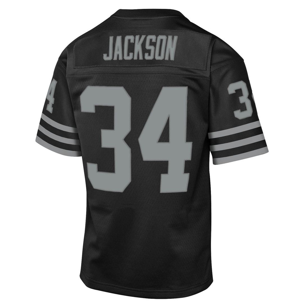 Bo Jackson Las Vegas Raiders Mitchell & Ness Youth 1988 Throwback Fashion Official Jersey - Black