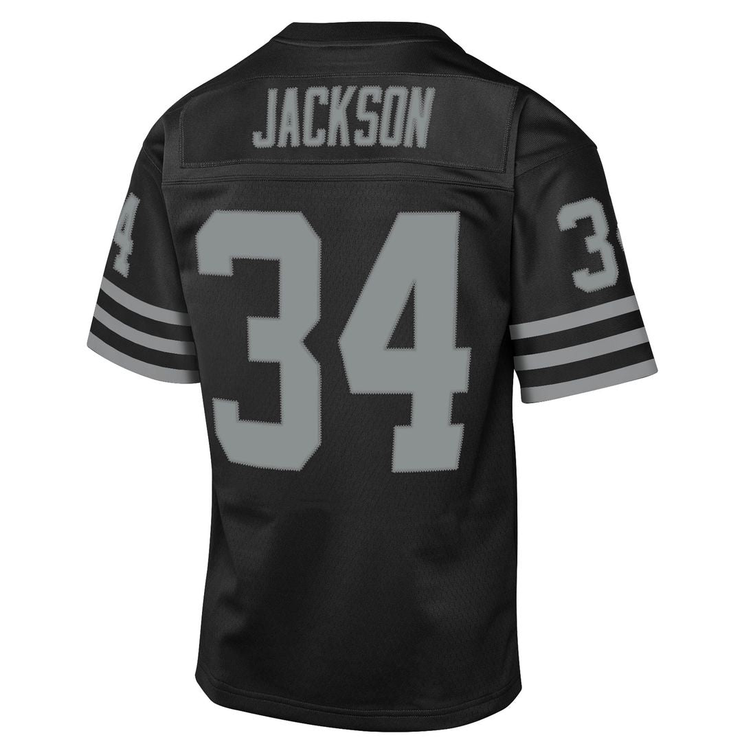 Bo Jackson Las Vegas Raiders Mitchell & Ness Youth 1988 Throwback Fashion Official Jersey - Black