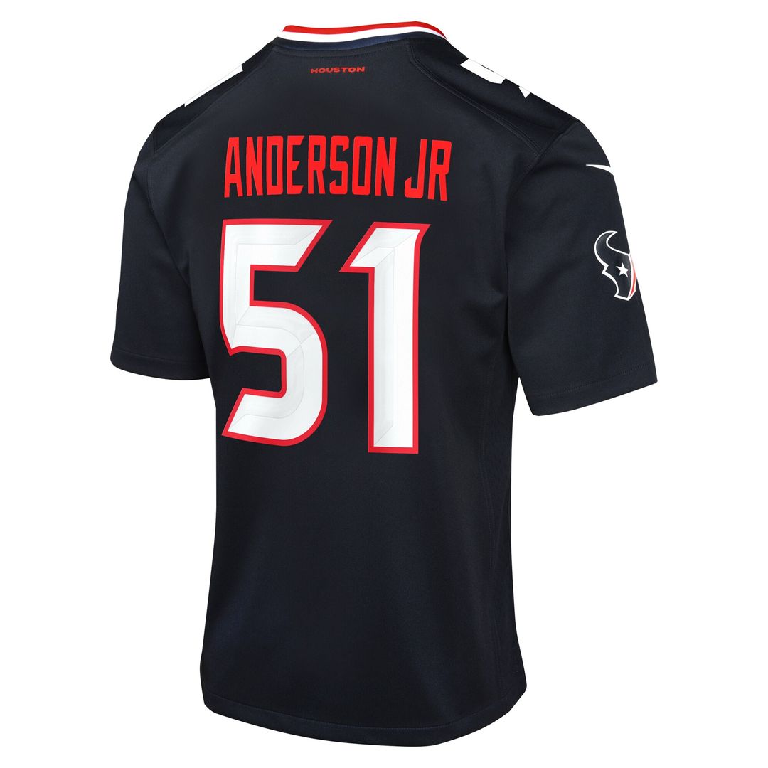 Will Anderson Jr. Houston Texans Nike Youth Game Official Jersey - White