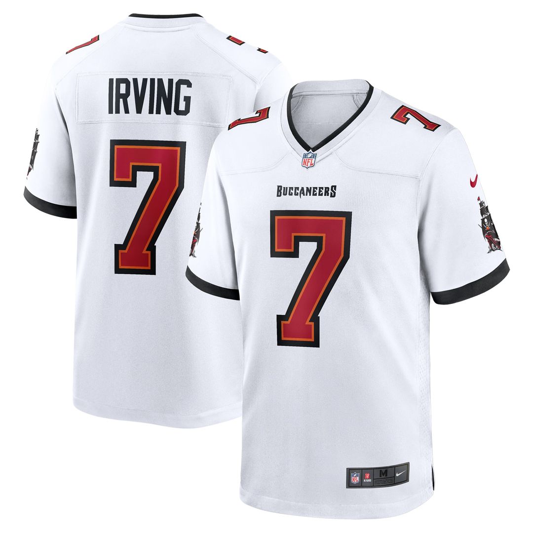 Bucky Irving Tampa Bay Buccaneers Nike Game Official Jersey -  White