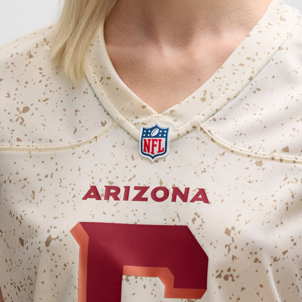 James Conner Arizona Cardinals Nike Women's 2025 Rivalries Collection Game Official Jersey - Natural