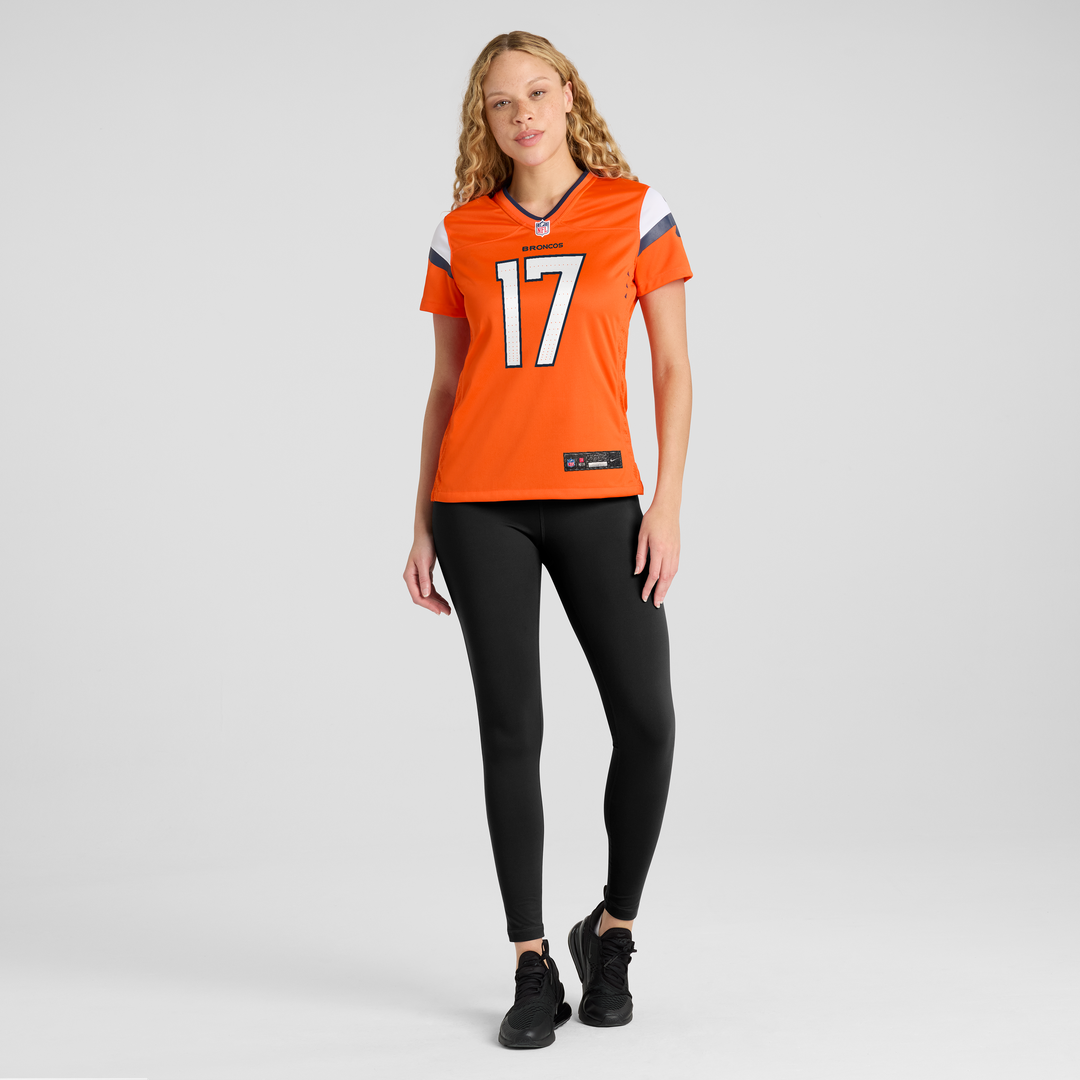 Jaylen Waddle Denver Broncos Nike Women's Game Official Jersey - Orange