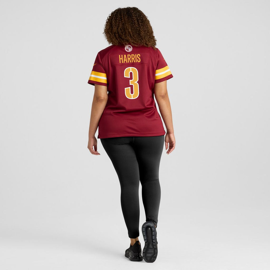 Will Harris Washington Commanders Nike Women's Team Game Jersey - Burgundy