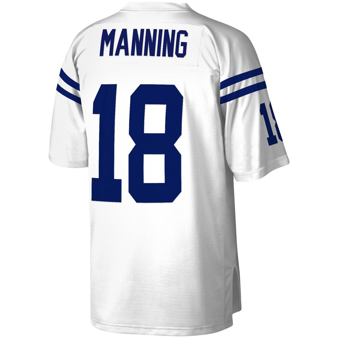 Peyton Manning Indianapolis Colts Mitchell & Ness Legacy Replica Official Jersey - White