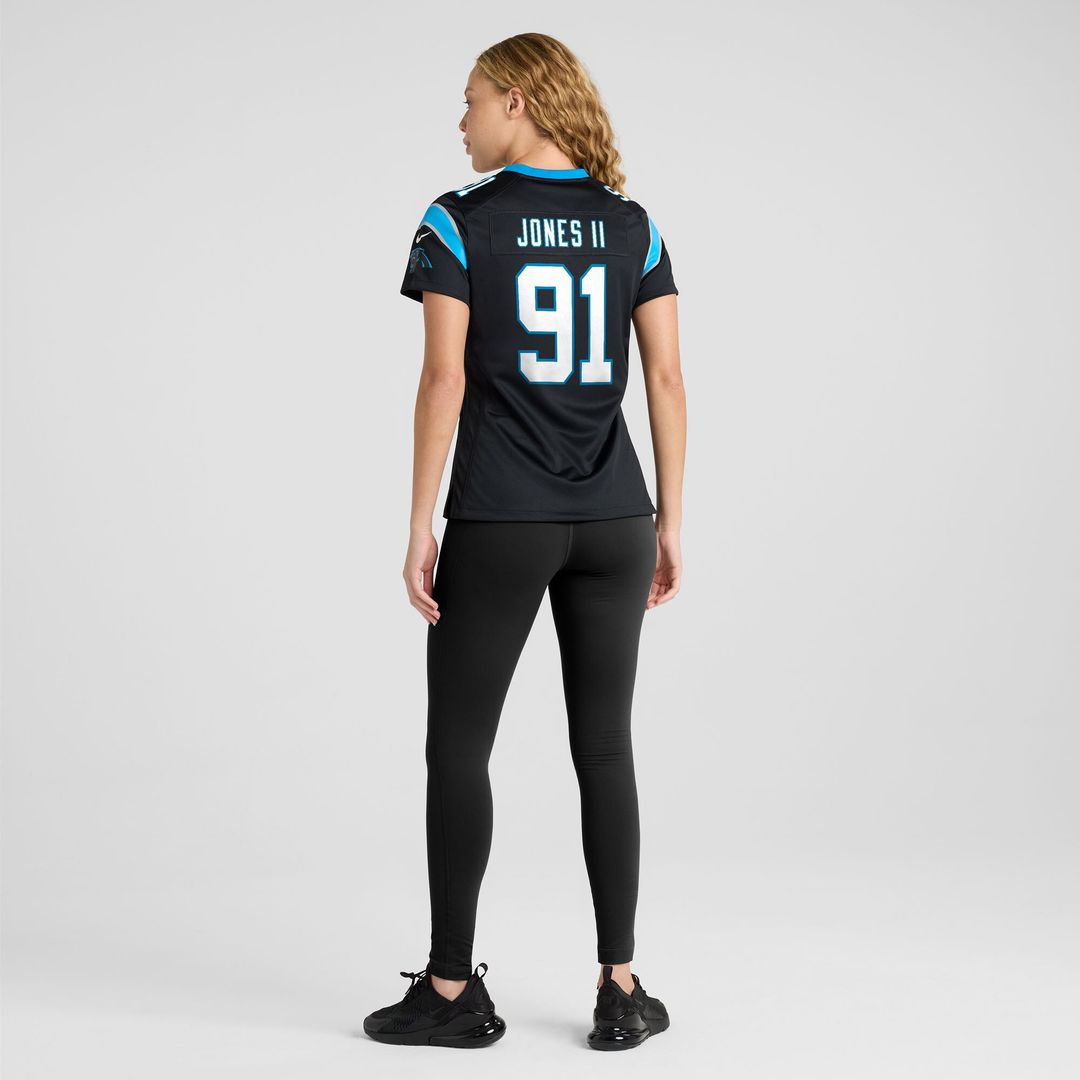 Patrick Jones II Carolina Panthers Nike Women's Team Game Official Jersey -  Black
