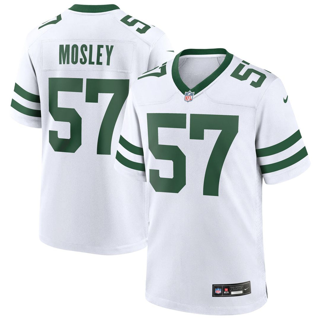 C.J. Mosley New York Jets Nike Game Official Jersey - Legacy White