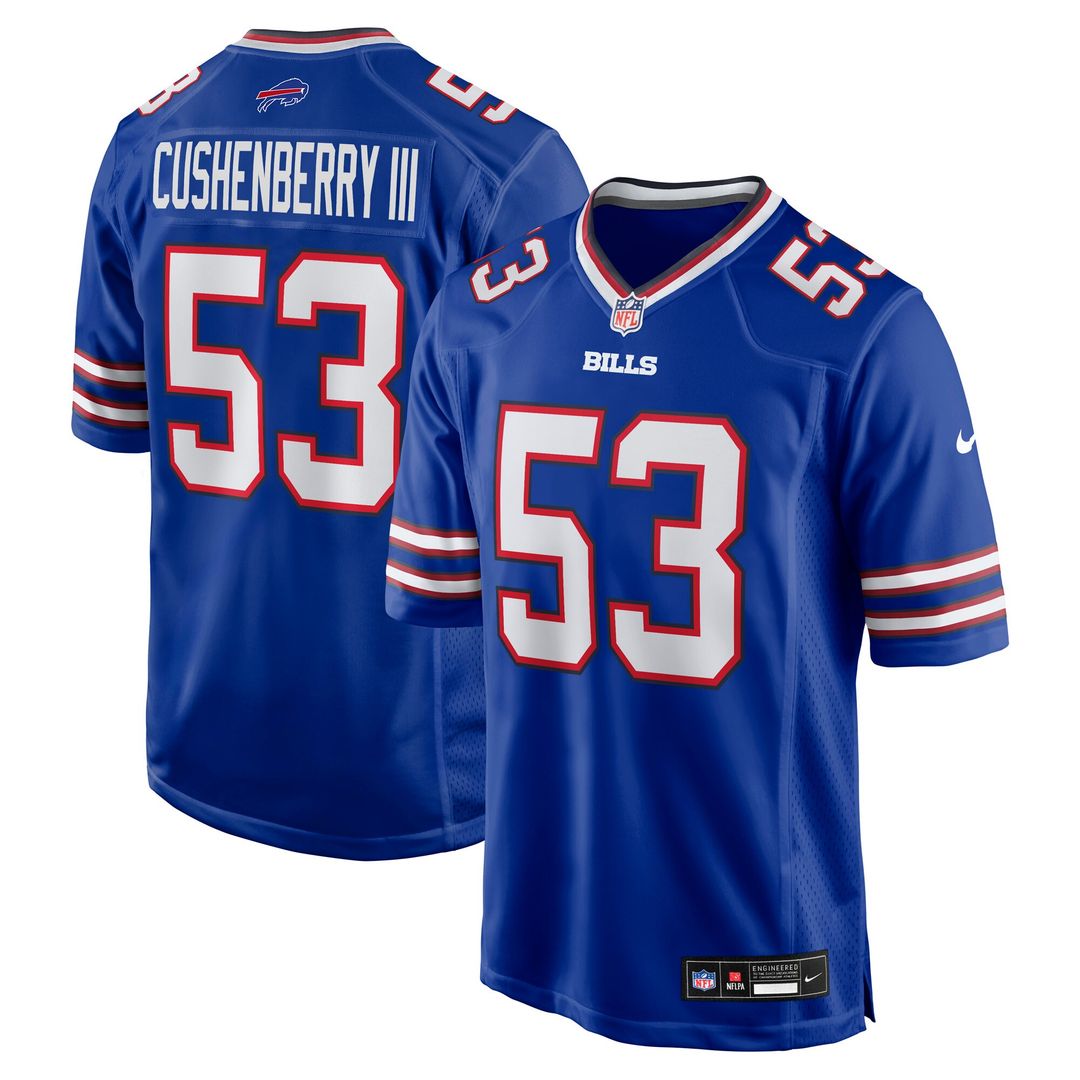 Lloyd Cushenberry III Buffalo Bills Nike Team Game Jersey - Royal