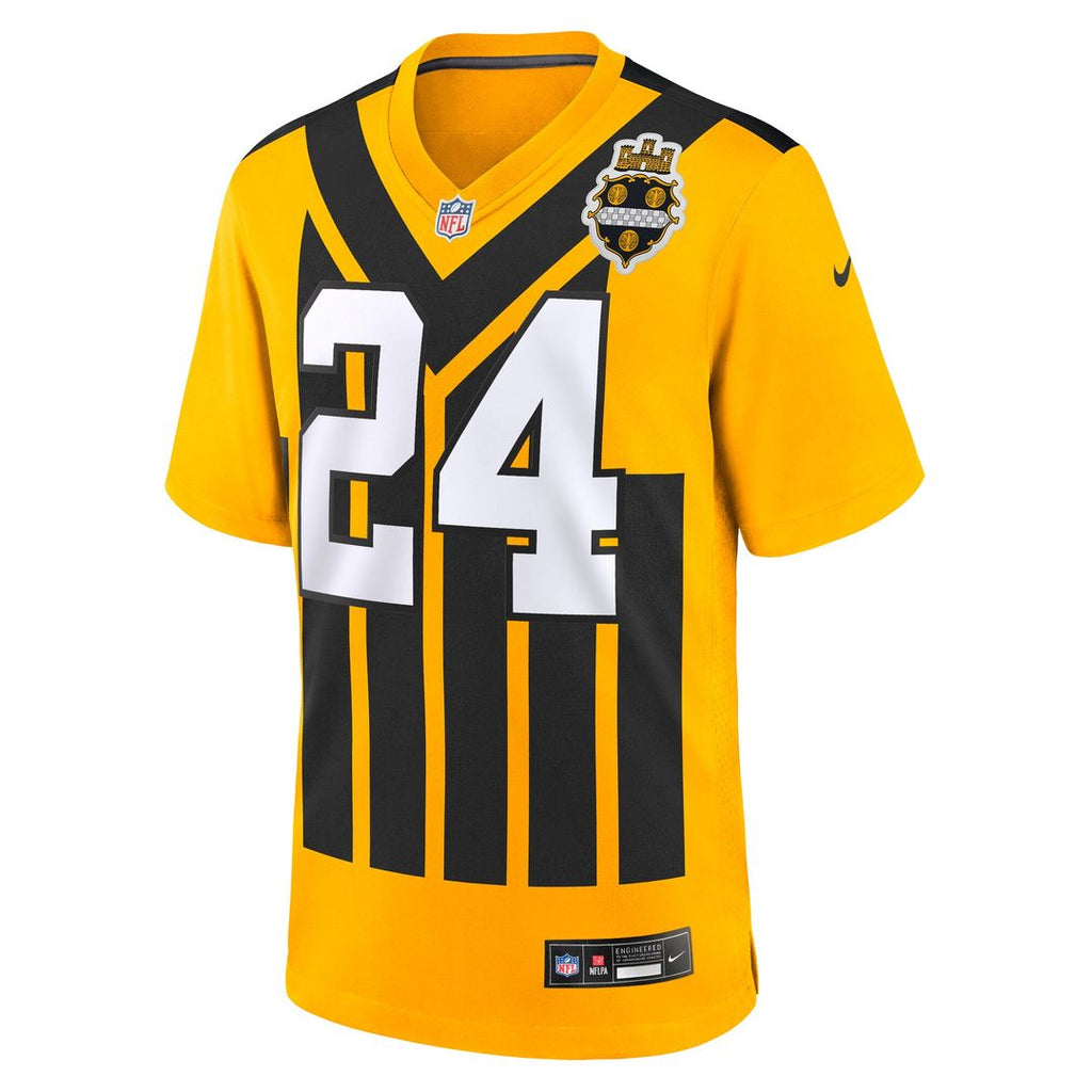 Joey Porter Jr. Pittsburgh Steelers Nike  Game Official Jersey - Black