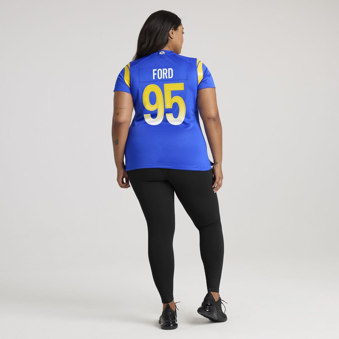 Poona Ford Los Angeles Rams Nike Women's Team Game Official Jersey -  Royal