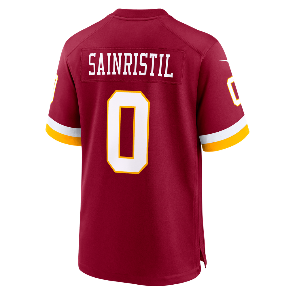 Mike Sainristil Washington Commanders Nike Hail Raiser Alternate Game Official Jersey - Black