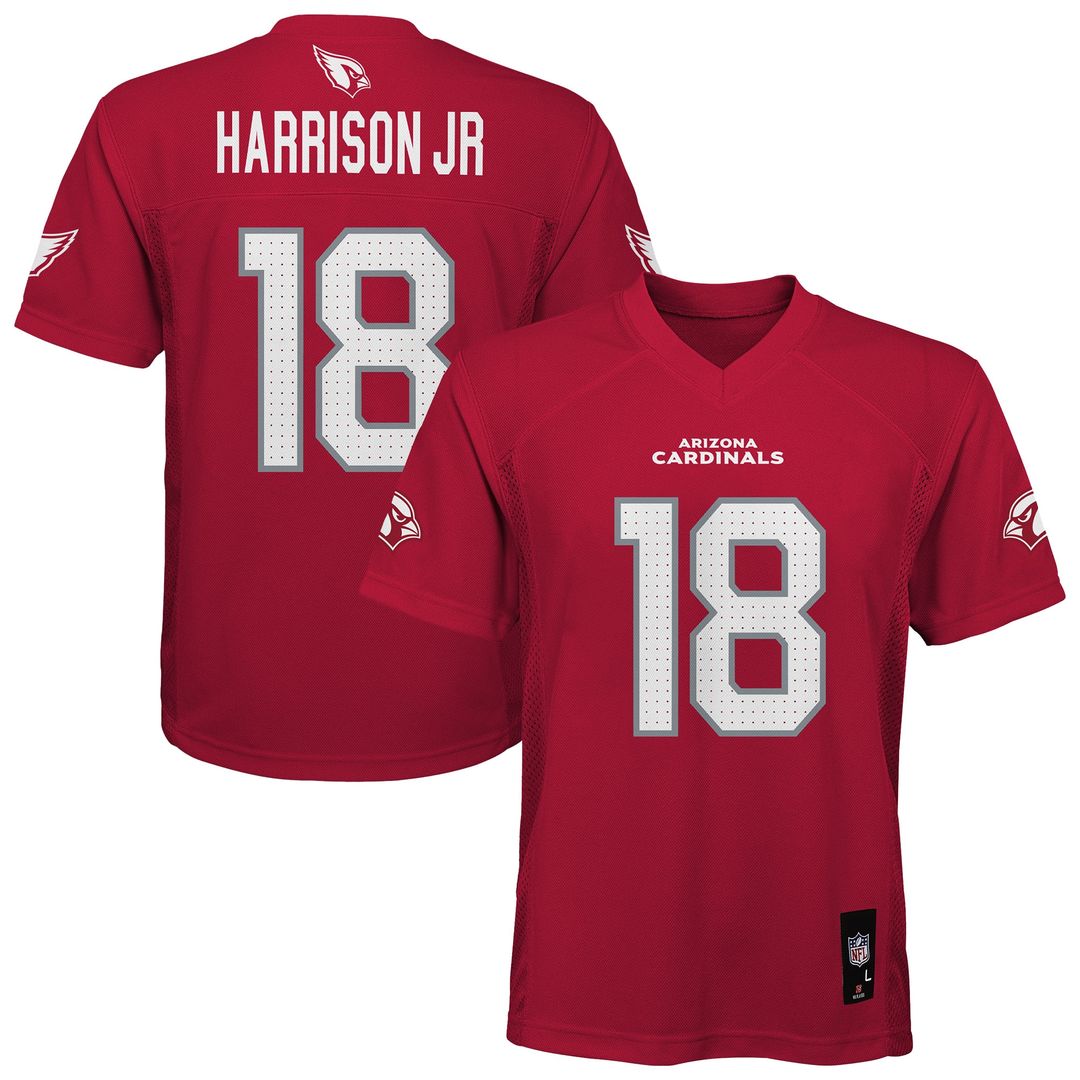 Marvin Harrison Jr. Arizona Cardinals Youth Player Replica Jersey - Cardinal