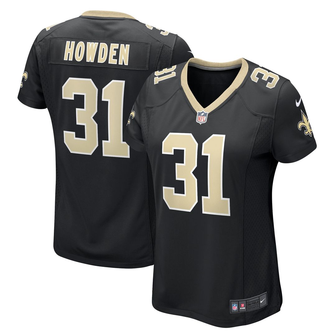 Jordan Howden New Orleans Saints Nike Women's Team Game Official Jersey -  Black