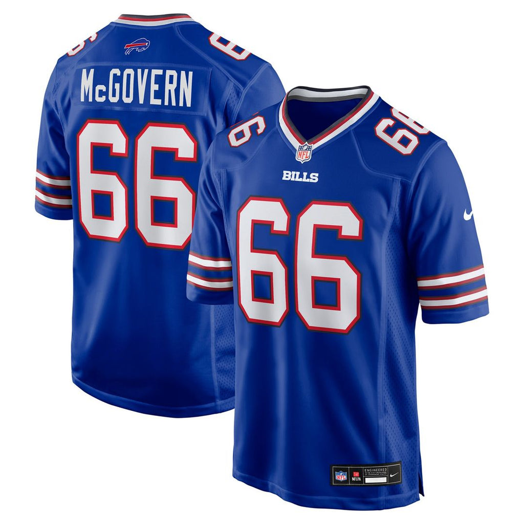 Connor McGovern Buffalo Bills Nike Game Player Official Jersey - Royal