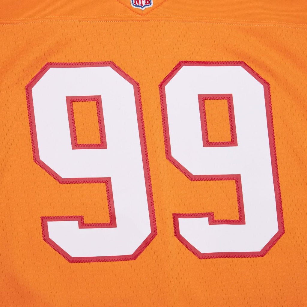 Warren Sapp Tampa Bay Buccaneers Mitchell & Ness 1995 Legacy Replica Official Jersey - Orange