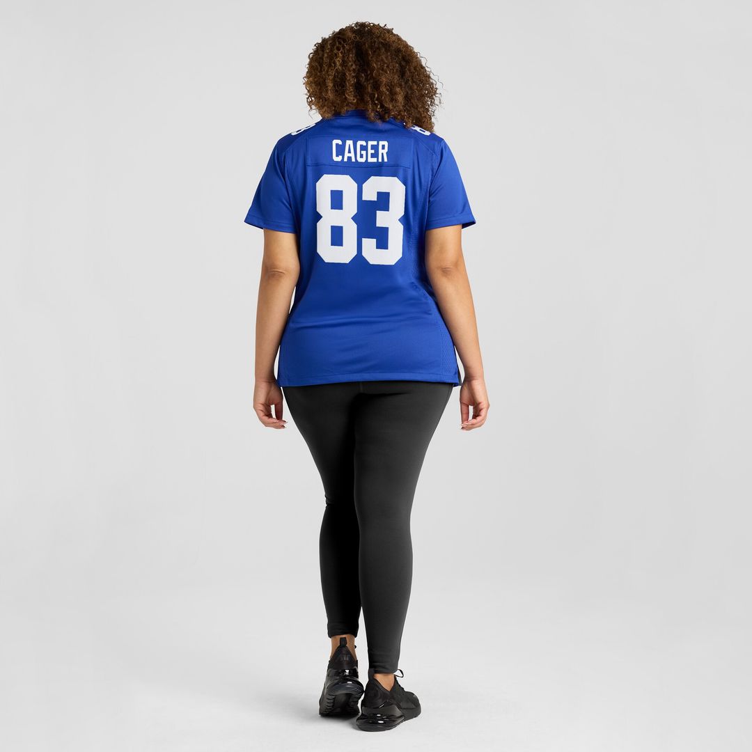 Lawrence Cager New York Giants Nike Women's Home Game Player Official Jersey - Royal