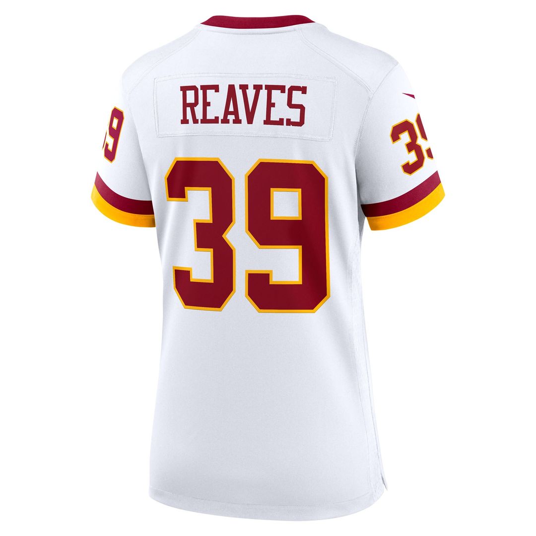 Jeremy Reaves Washington Commanders Nike Women's Game Super Bowl Era Official Jersey - White