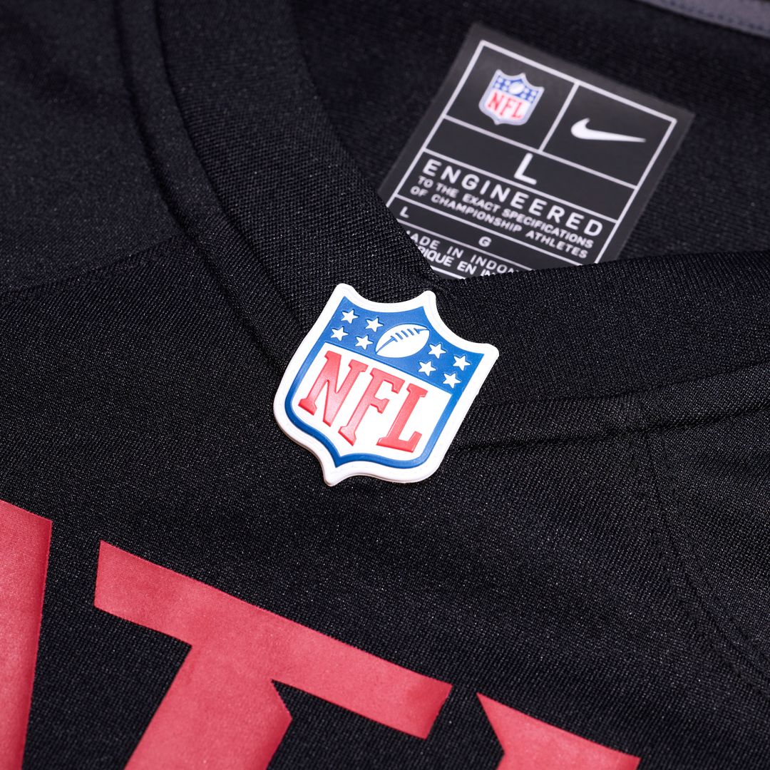Kyle Pitts Sr. Atlanta Falcons Nike Team Game Jersey - Black