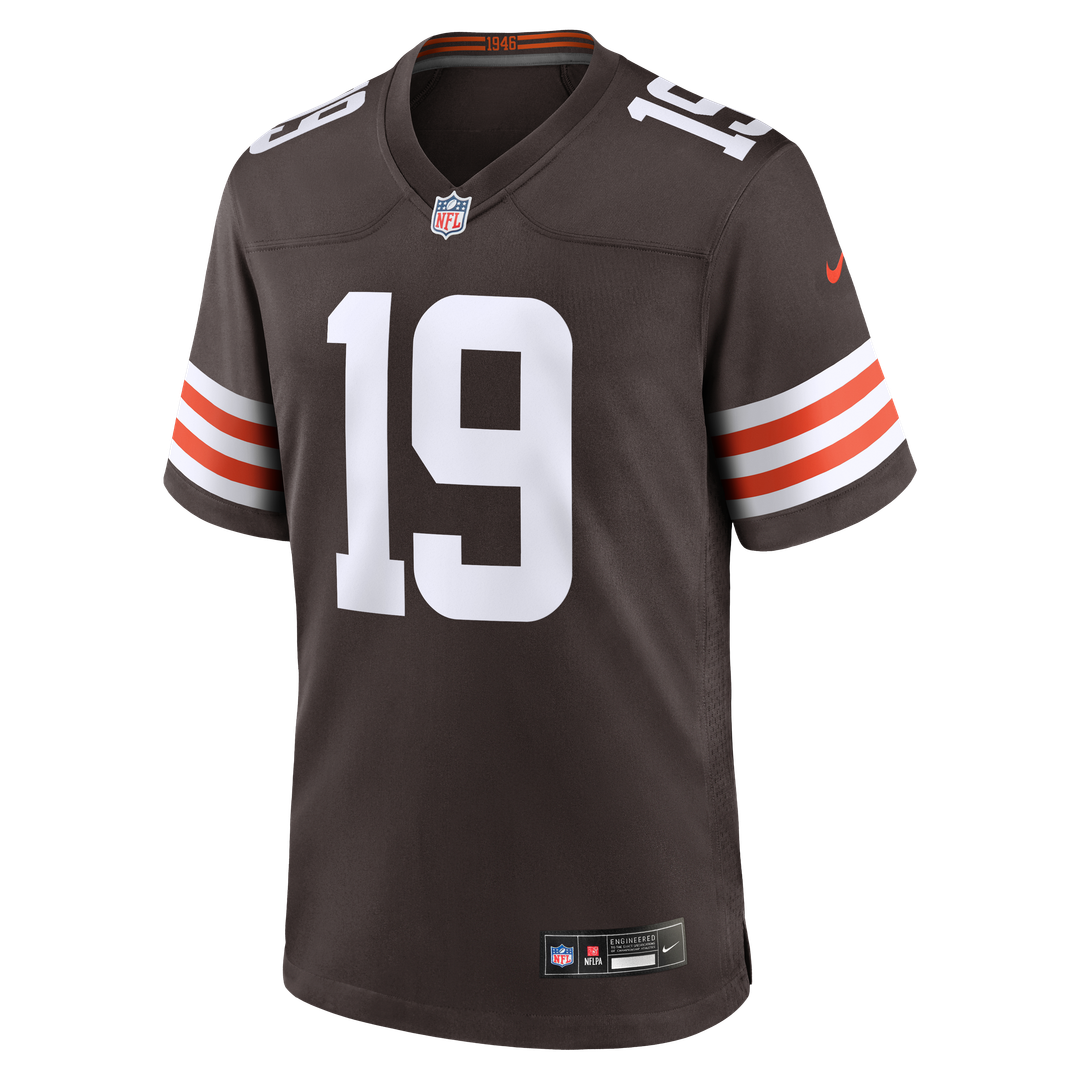 Cedric Tillman Cleveland Browns Nike  Game Official Jersey - Brown