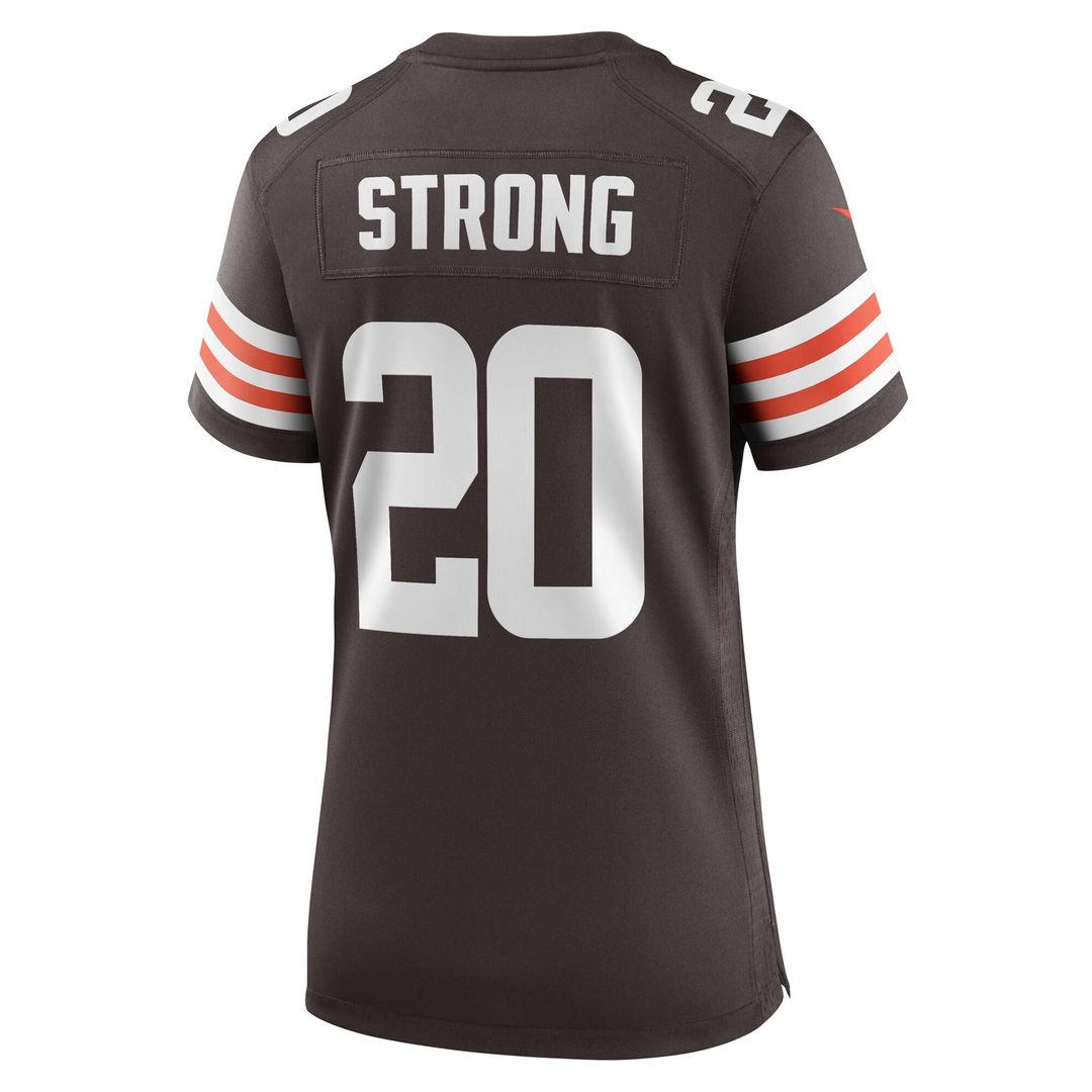 Pierre Strong Jr. Cleveland Browns Nike Women's Team Game Official Jersey -  Brown