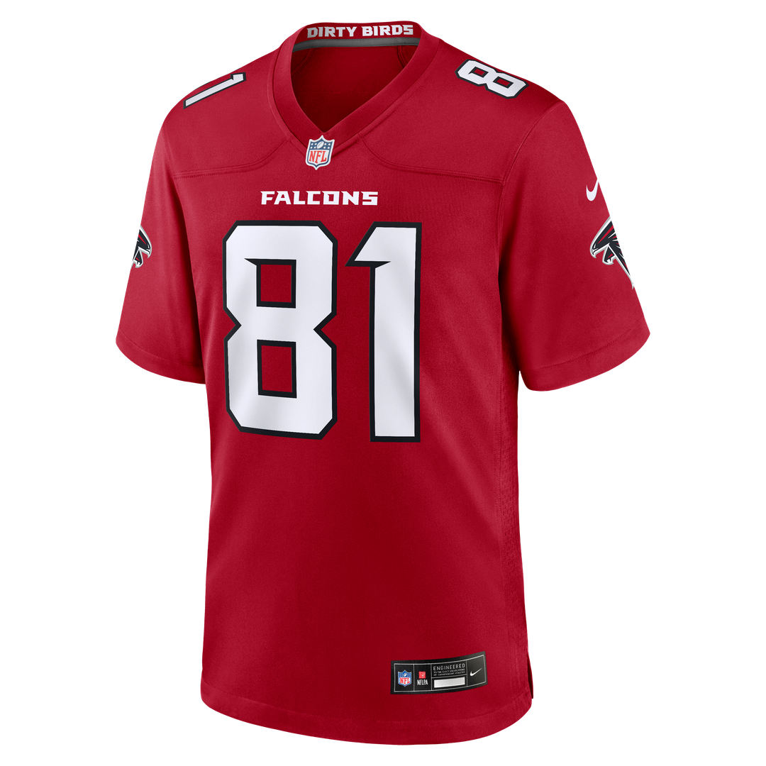 Austin Hooper Atlanta Falcons Nike Team Game Official Jersey -  Red