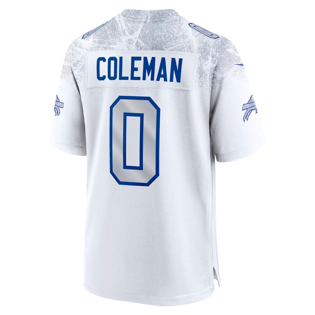 Keon Coleman Buffalo Bills Nike 2025 Rivalries Collection Game Official Jersey - White