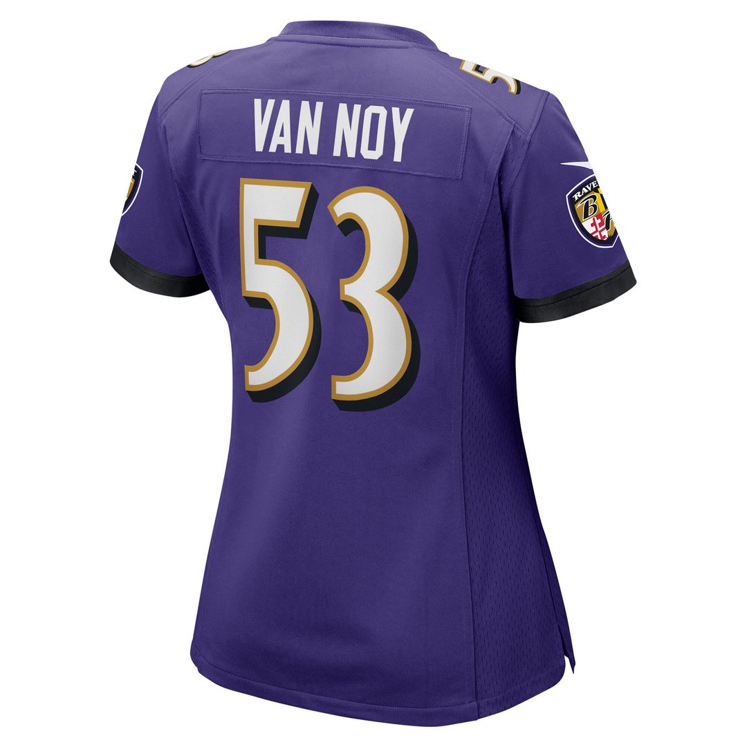 Kyle Van Noy Baltimore Ravens Nike Women's Game Jersey - Purple