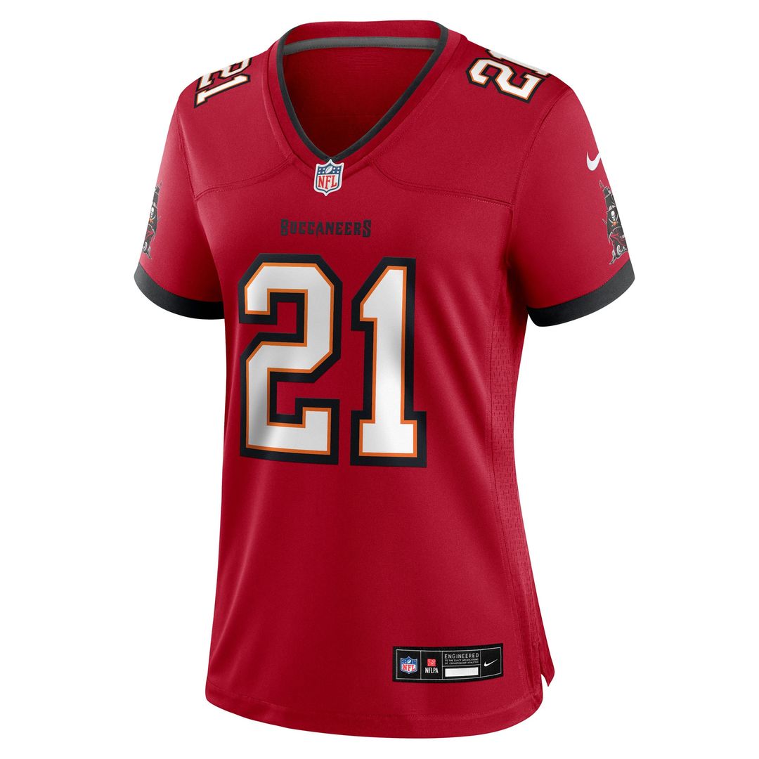 Benjamin Morrison Tampa Bay Buccaneers Nike Women's Team Game Jersey - Red