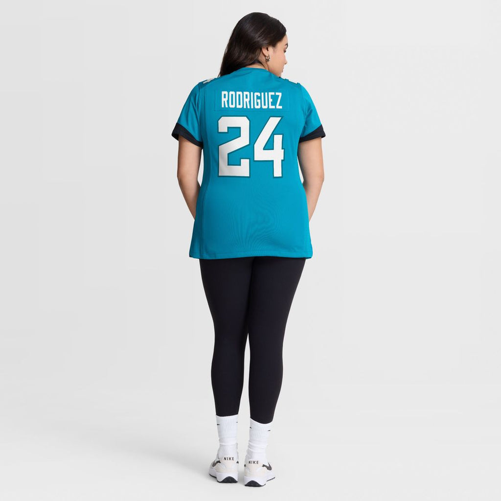 Chris Rodriguez Jacksonville Jaguars Nike Women's Team Game Jersey - Teal