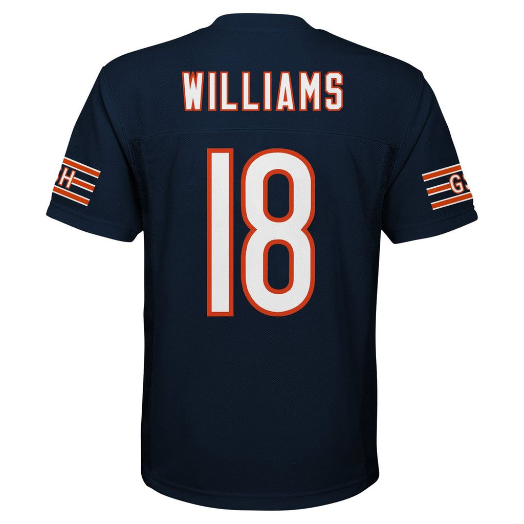 Caleb Williams Chicago Bears Youth Player Replica Jersey - Navy